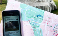 App zu den Skulptur Projekten 2017 Foto