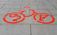 Fahrradsymbol Foto