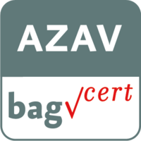 Logo AZAV-bagCert-Zertifizierung