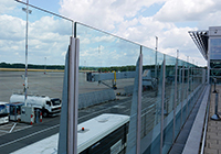 Flughafen Münster Osnabrück Airport-Terrasse