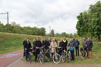 The Executive Board of Münster City Council visits colleagues in Enschede