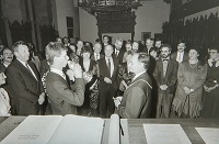 September 15, 1990: signing of the partnership deed Münster-Mühlhausen