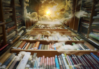 Eine mystische Bibliothek
