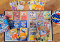 Pokémon-Karten und Sammelheft Pokémon-Karten und Sammelheft