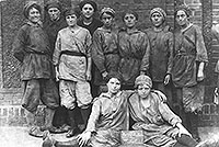 Foto von Arbeiterinnen der Kokerei Zeche Westerholt im Jahr 1916
