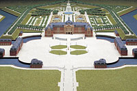 Modell 'Schloss und Schlossgarten'