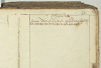 Abbildung einer Seite eines Judicialprotokolls von 1624