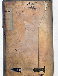 Abbildung einer Personenliste, eines Grutherren-Registers des Jahres 1613