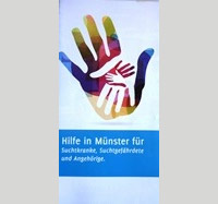 Faltblatt: Hilfe in Münster...