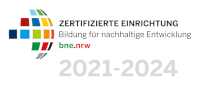 Signet „BNE-Zertifizierung des Landes NRW 2021 -2024“