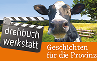 Plakatausschnitt Drehbuchwerkstatt: Geschichten für die Provinz