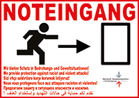 Logo "Aktion Noteingang" Foto