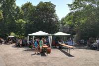 Flohmarkt im ABI Südpark Flohmarktstände im ABI Südpark
