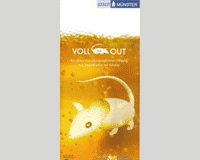 Faltblatt: "VOLL ist OUT" Faltblatt: "VOLL ist OUT"