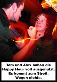 Postkarte 'Tom und Alex'