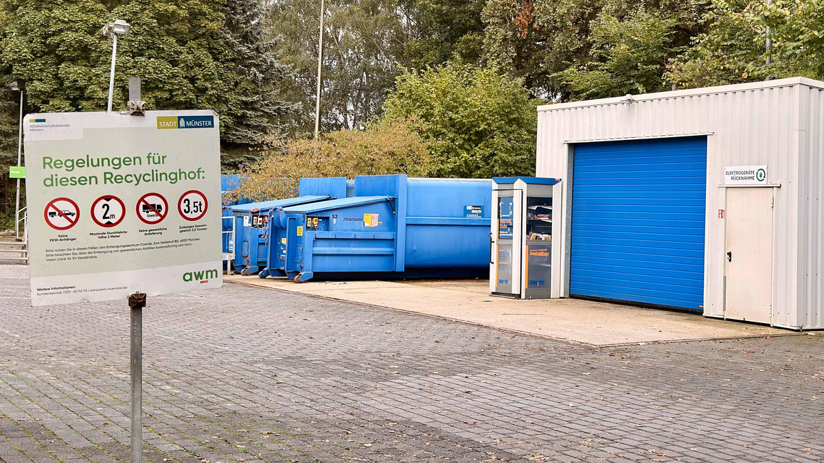 Hiltrup gets a larger recycling center