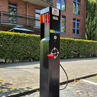 Radservicestation an der Bismarckallee