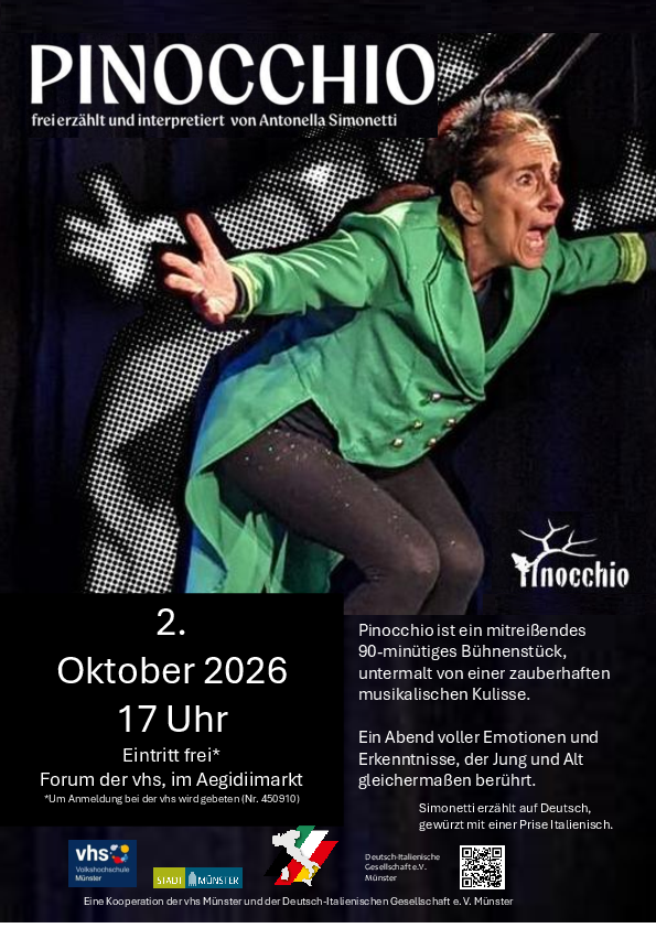 Veranstaltungsplakat: Pinocchio