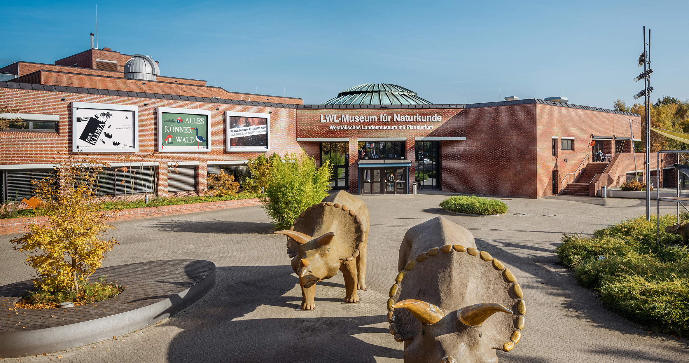Eingang des LWL-Naturkundemuseums