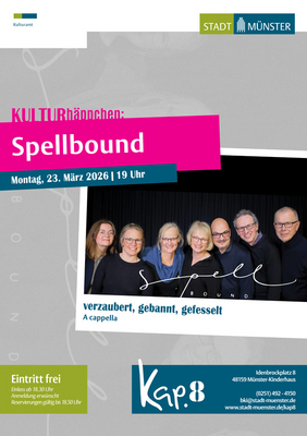 Veranstaltungsplakat Spellbound