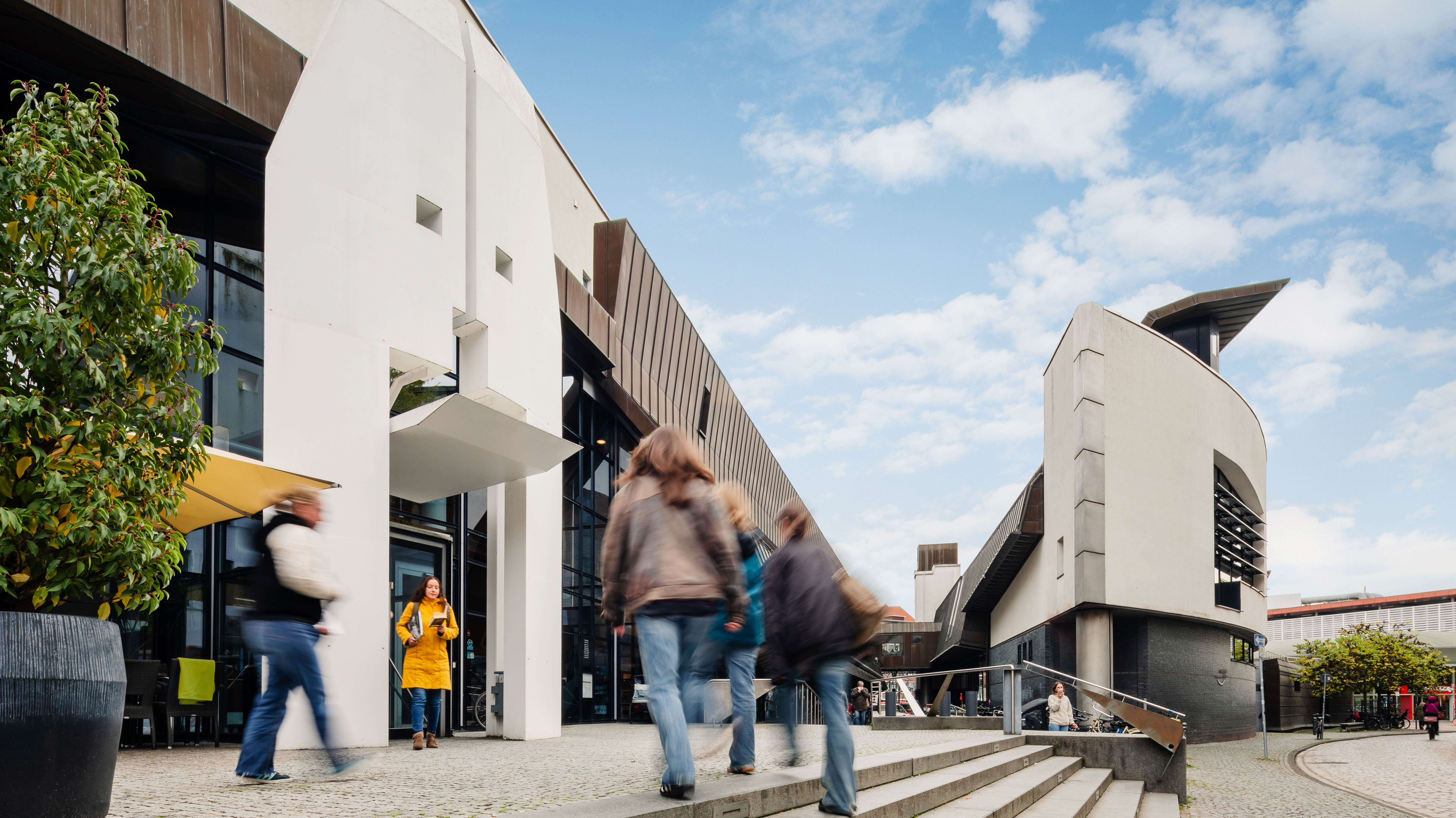 Außenansicht der Stadtbücherei Münster 