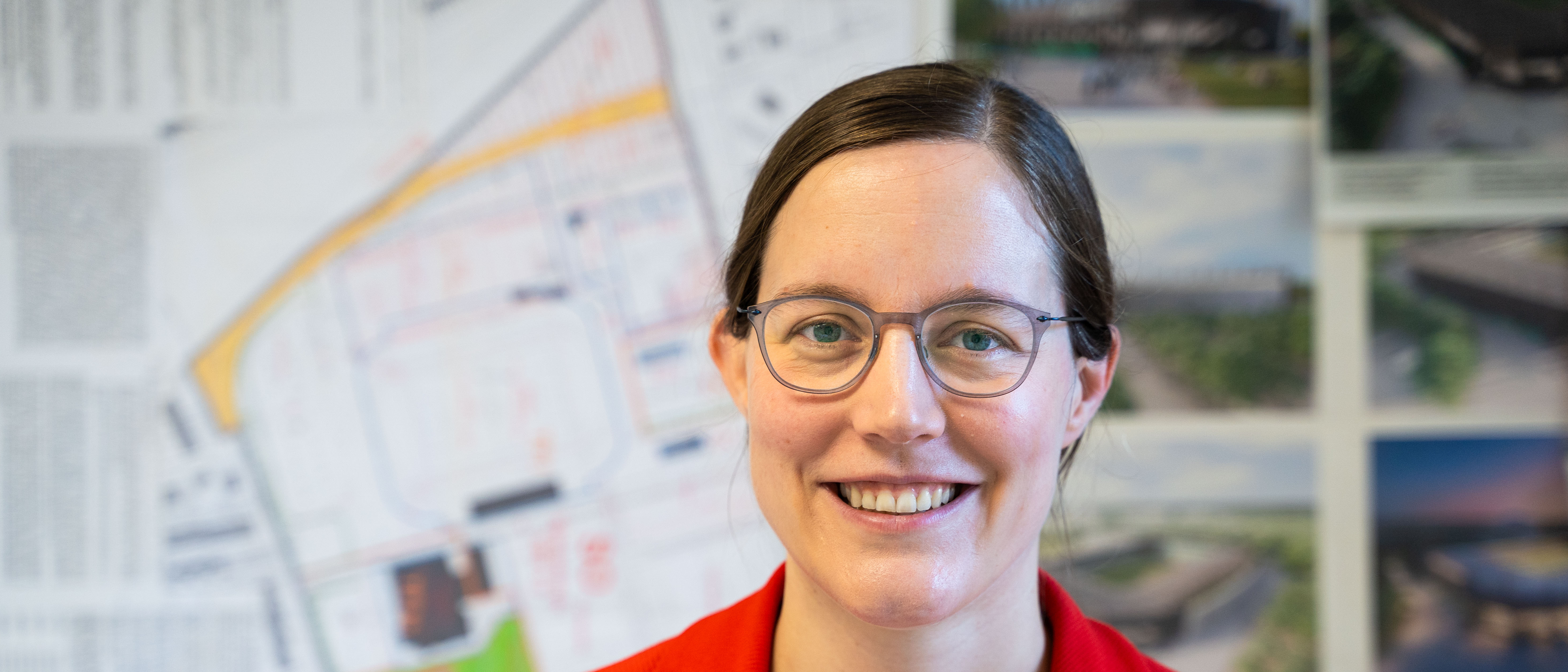 Portät von Dr. Christina Cappenberg, Stadion-Team der Stadtverwaltung Münster