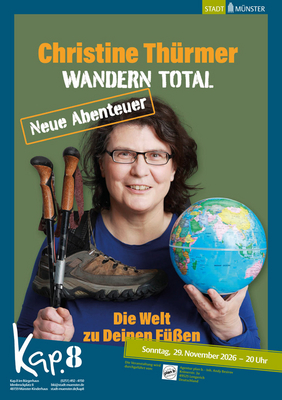 Veranstaltungsplakat Christine Thürmer