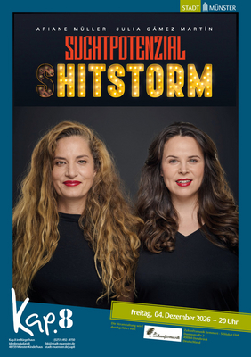 Veranstaltungsplakat Suchtpotenzial