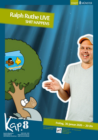 Veranstaltungsplakat Ralph Ruthe
