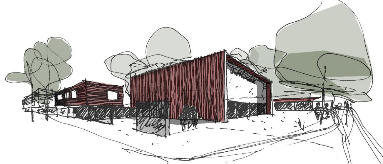 Entwurf Kulturzentrum Hoppengarten