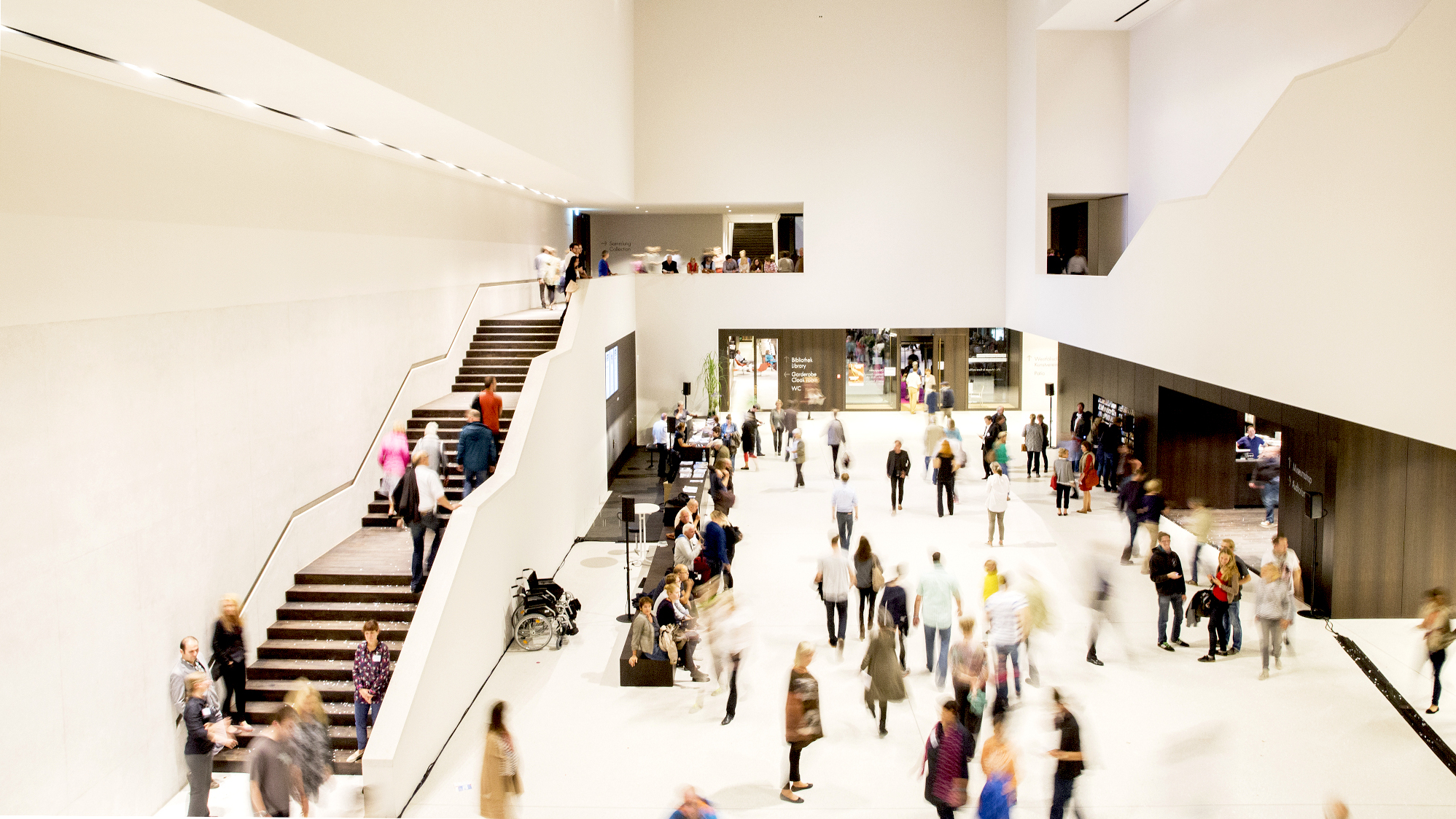 Blick ins Foyer des LWL-Museums für Kunst und Kultur