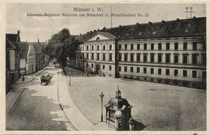 Historische Postkarte Aegidiikaserne