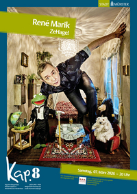 Veranstaltungsplakat René Marik