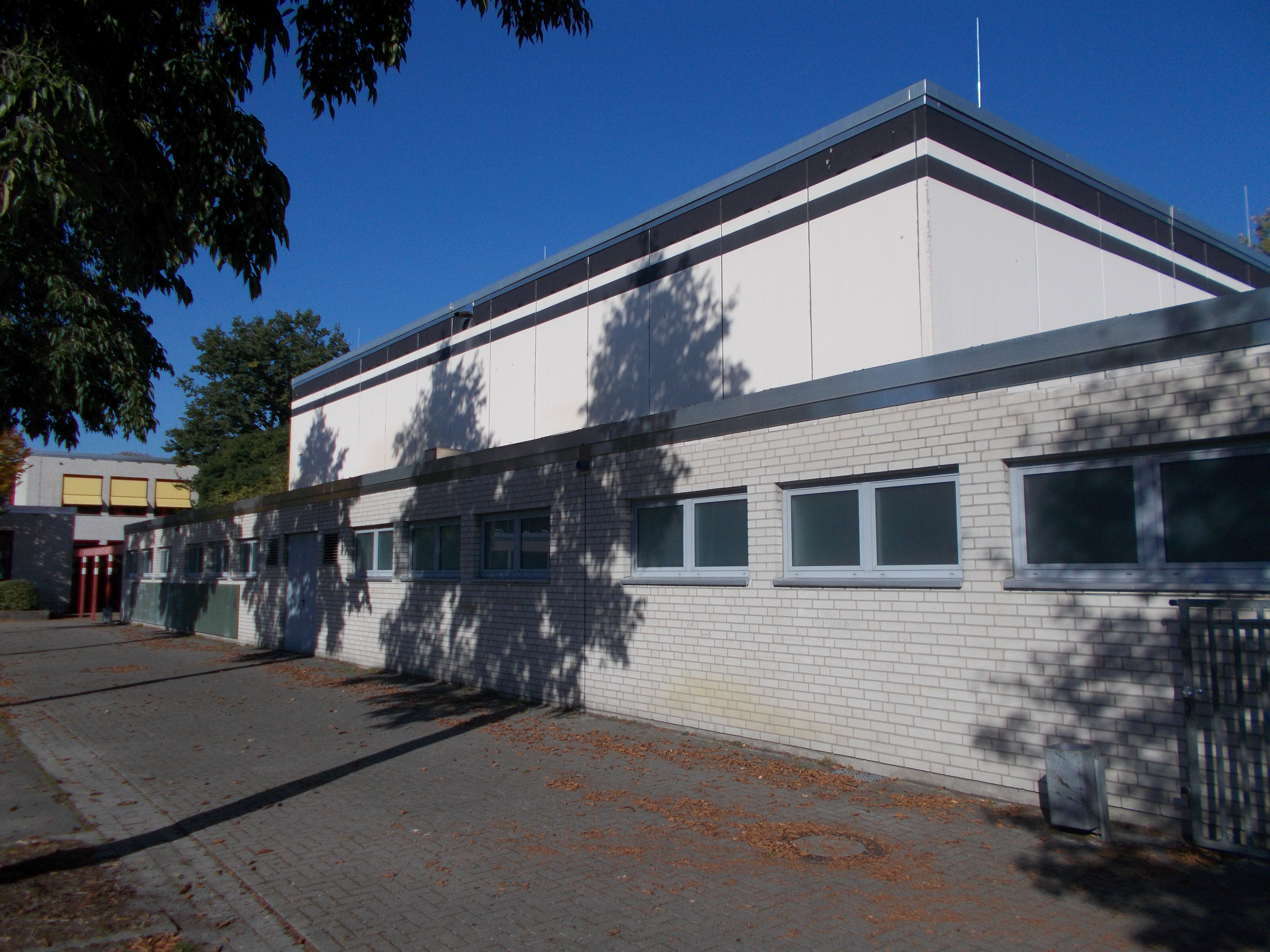 Die Turnhalle der Grundschule Kinderhaus-West