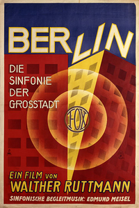 Filmposter zu 'BERLIN – Die Sinfonie der Großstadt'