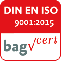 Signets des Zertifikates DIN EN ISO 9001:2015