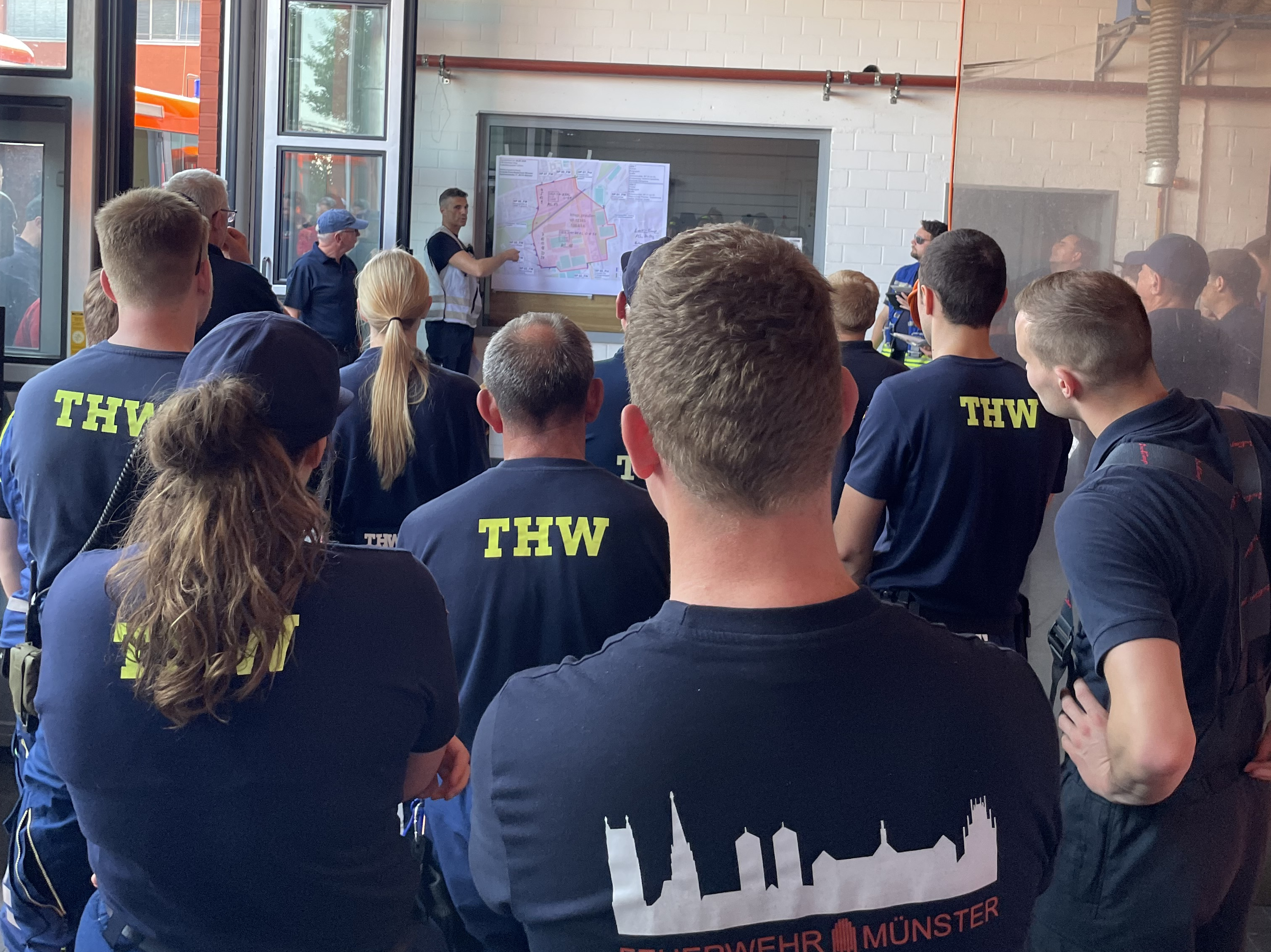 Rund 130 Kräfte waren im Einsatz. 