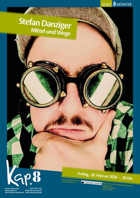 Veranstaltungsplakat Stefan Danziger
