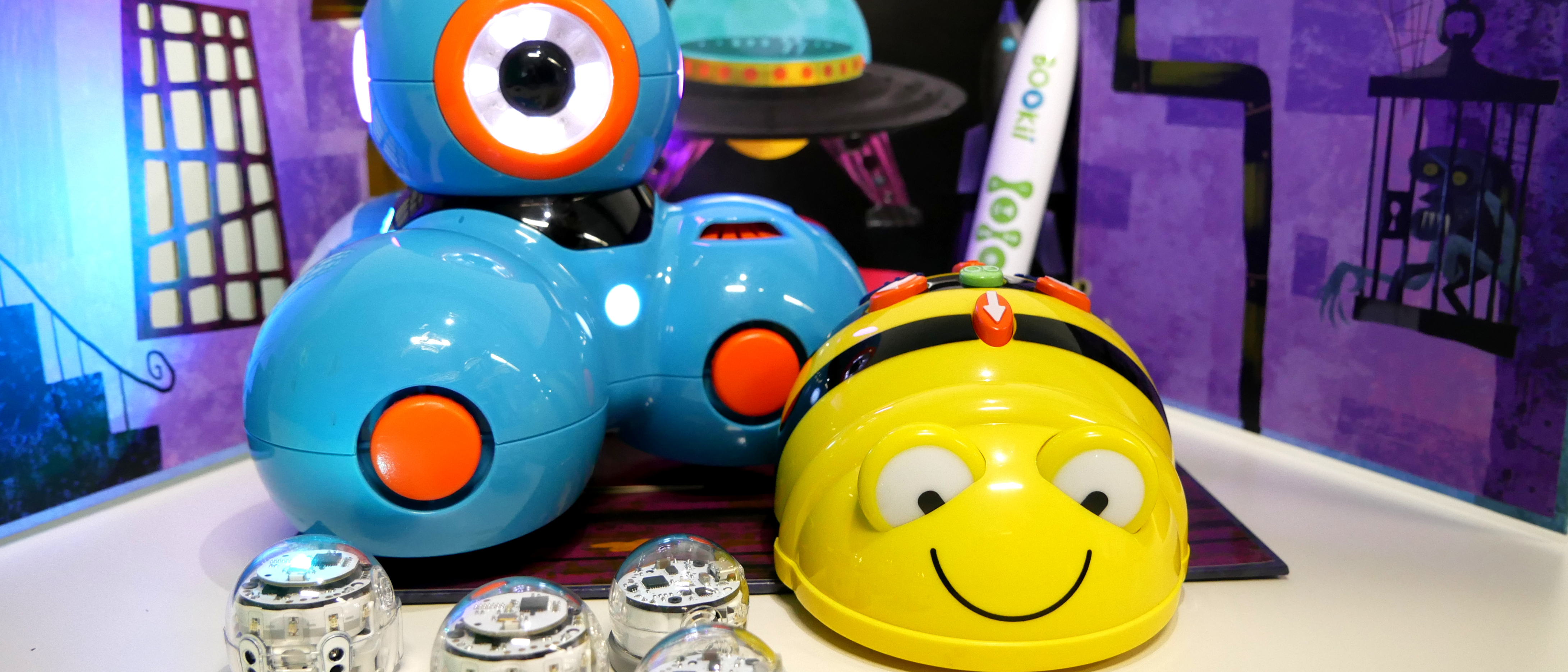 Kleine Roboter aus der MakeIT-Tasche