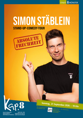Veranstaltungsplakat Simon Stäblein