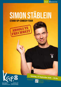 Veranstaltungsplakat Simon Stäblein