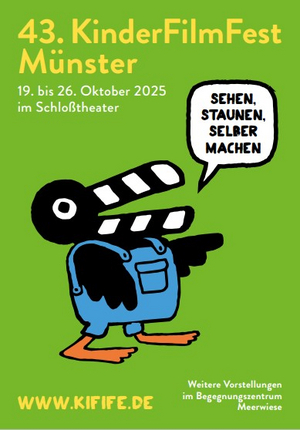 Plakat des KinderFilmFests Münster 2025