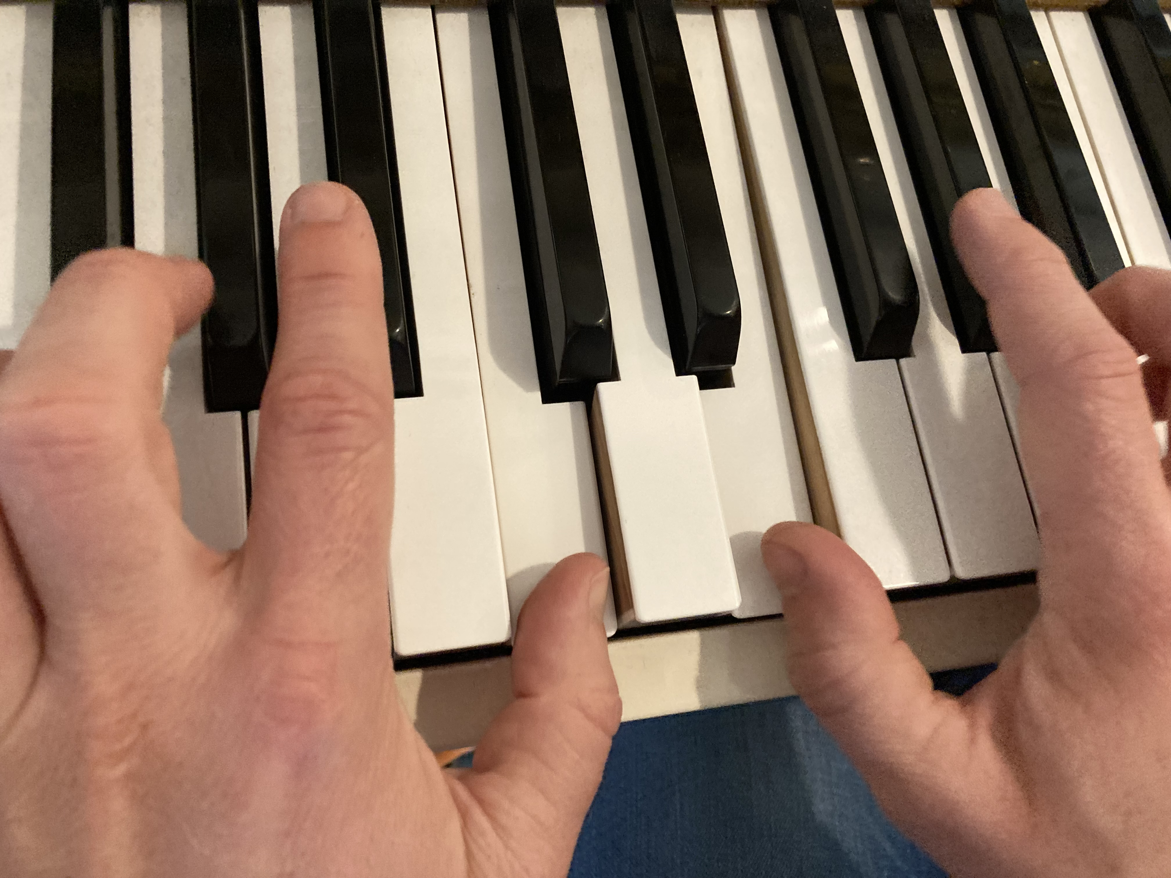Klavierspielen