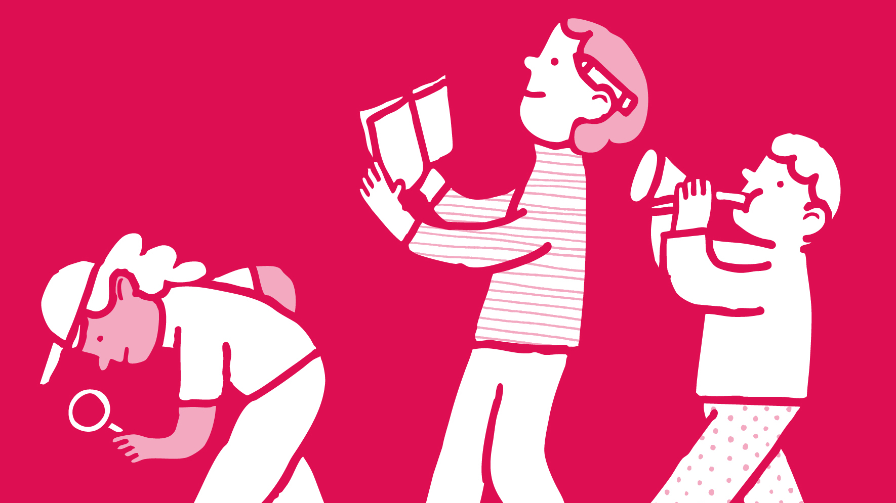 Illustration von Kindern