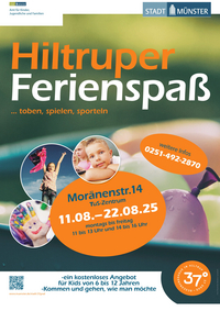 Plakat Hiltruper Ferienspaß