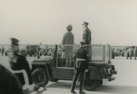 Foto vom Besuch von Prinzessin Margret bei den britischen Truppen am 26.3.1963