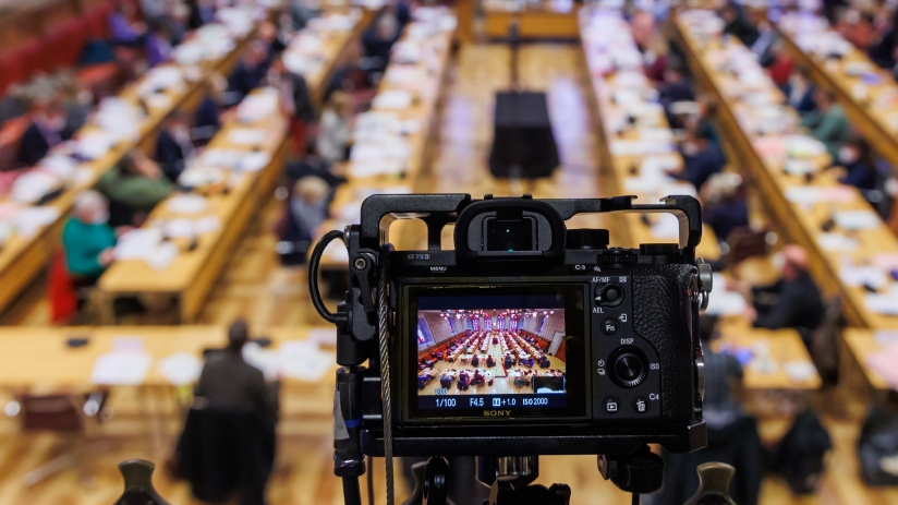 Ratssitzung im Rathausfestsaal