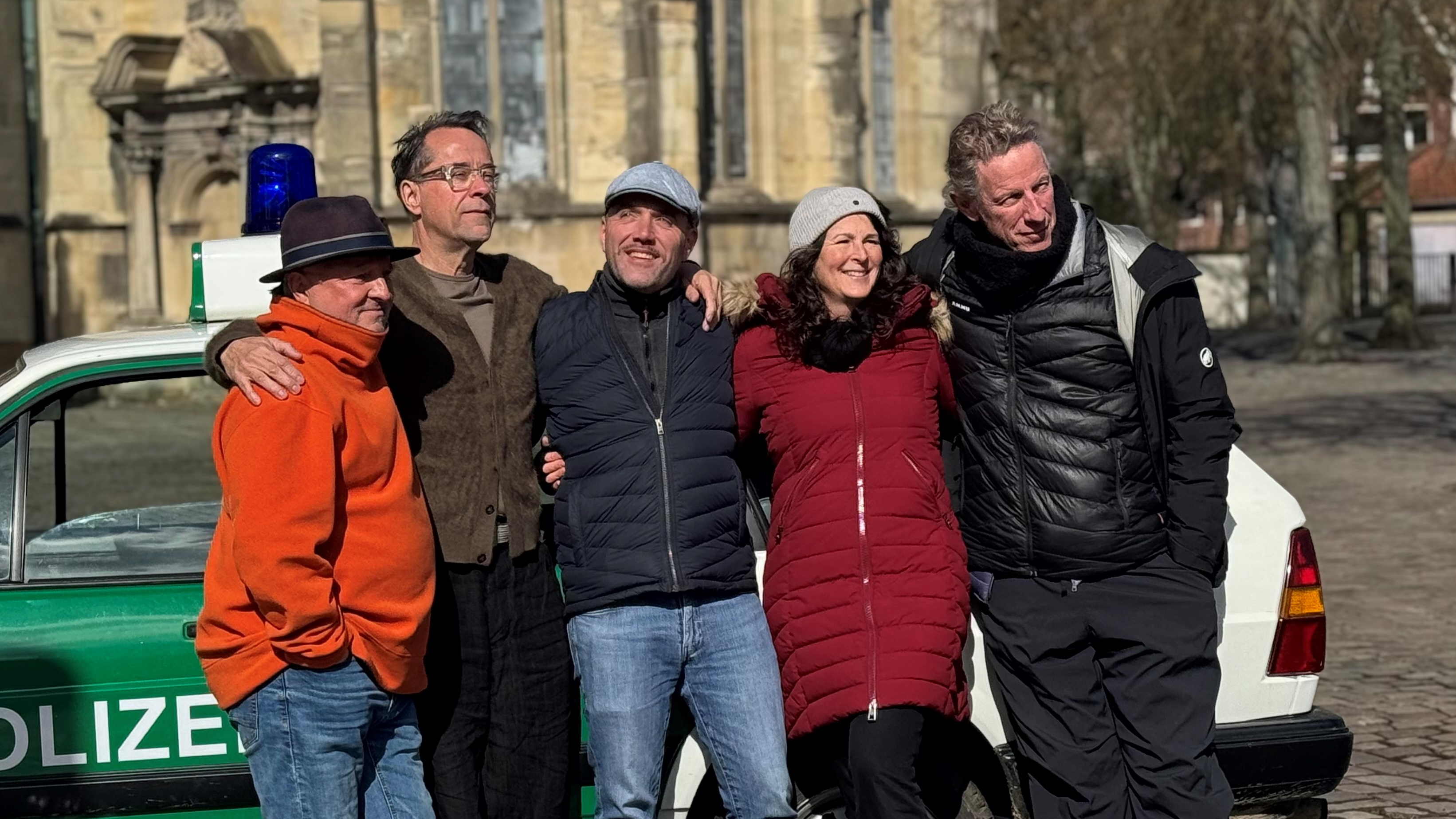 Axel Prahl, Jan Josef Liefers, Kameramann Hendrik Kley, Redakteurin Sophie Seitz, Regisseur Richard Huber