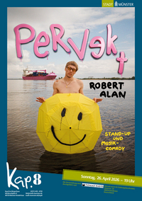 Veranstaltungsplakat Robert Alan