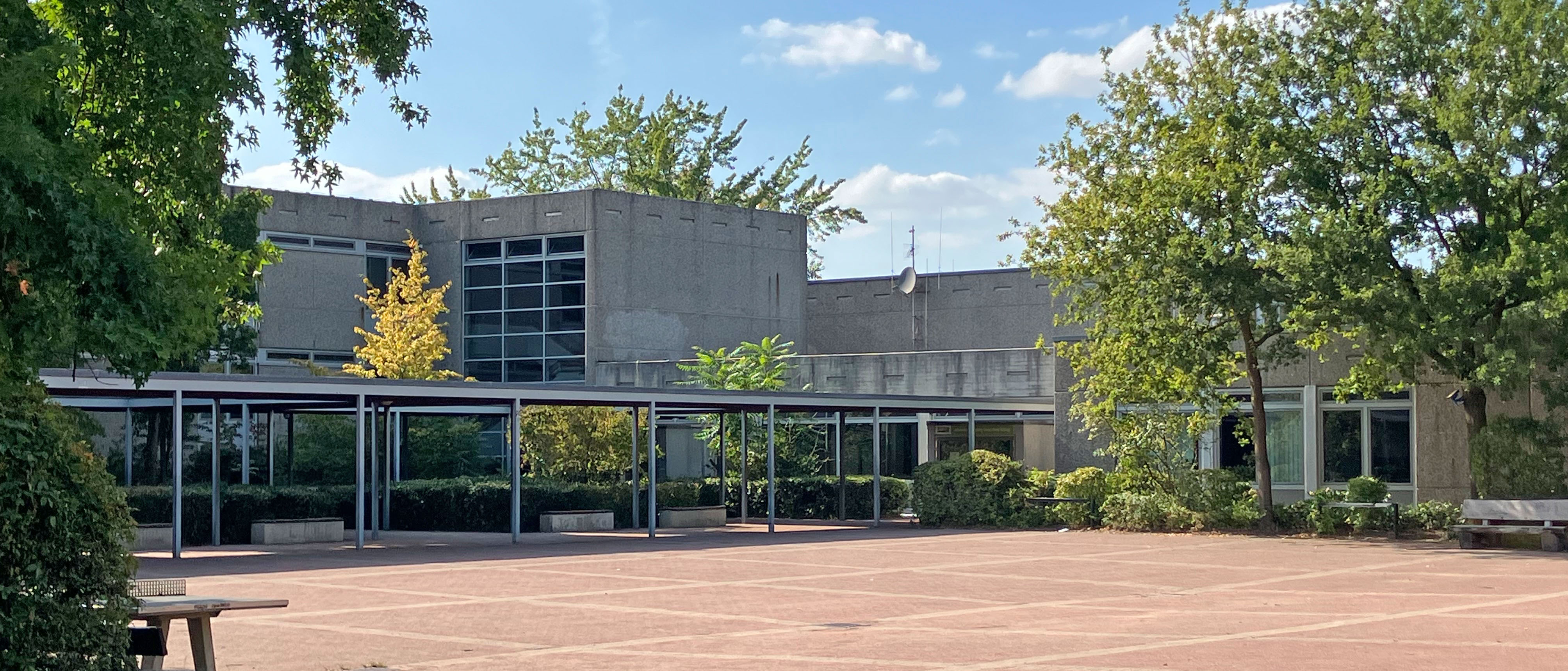 Schulzentrum Hiltrup von außen